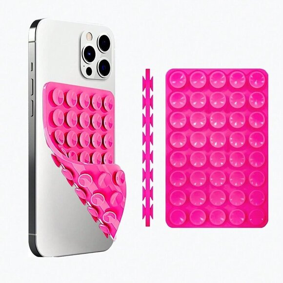 Other - Hot Pink Home's Silicone Suction Cup Phone Holder Hands-Free Mobile Phone Stand